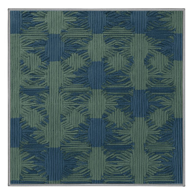 Machine Washable Trellis Gray Area Rug