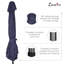 Boxwell Lighted Market Umbrella-752392811-714937128
