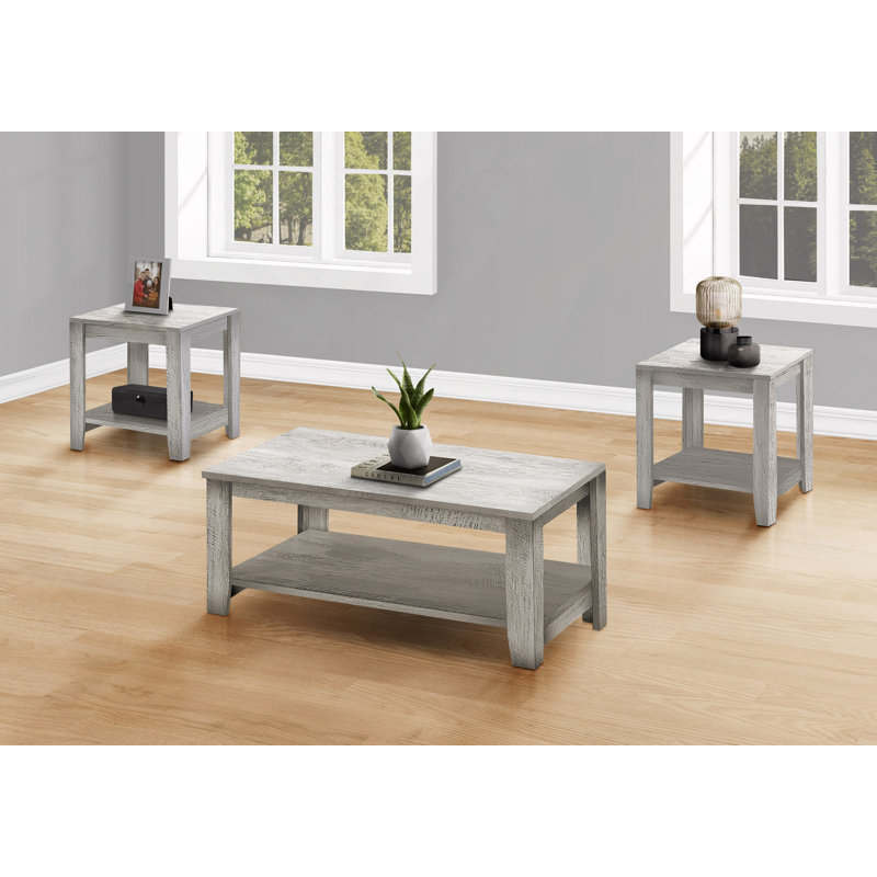 Table Set, 3Pcs Set, Accent, Living Room, Transitional