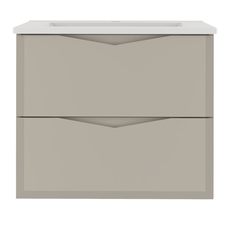 Areke 61mm Single Bathroom Vanity with Ceramic Basin