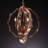 6 - Light Dimmable Globe Chandelier