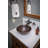 Eden Bath 14'' Antique Dark Copper Metal Circular Bathroom Sink