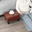 Flannel Small Footstool Ottoman For Footrest, Modern Rectangle Step Stool Extra Seating With Non-Skid Plastic Legs For Living Room, Couch, Entryway-261033052