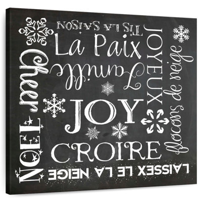 Christmas Chalk French I