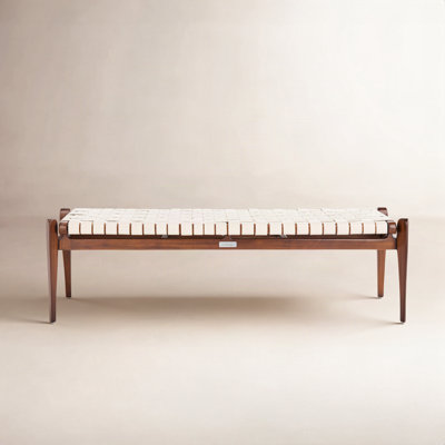 Kenan Solid Wood Bench