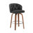 Caelus Swivel Upholstered Counter & Bar Stool With Wood Frame (Set Of 2)-117581496-117581498