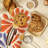 Painterly Flora Oven Mitt Cotton Twill