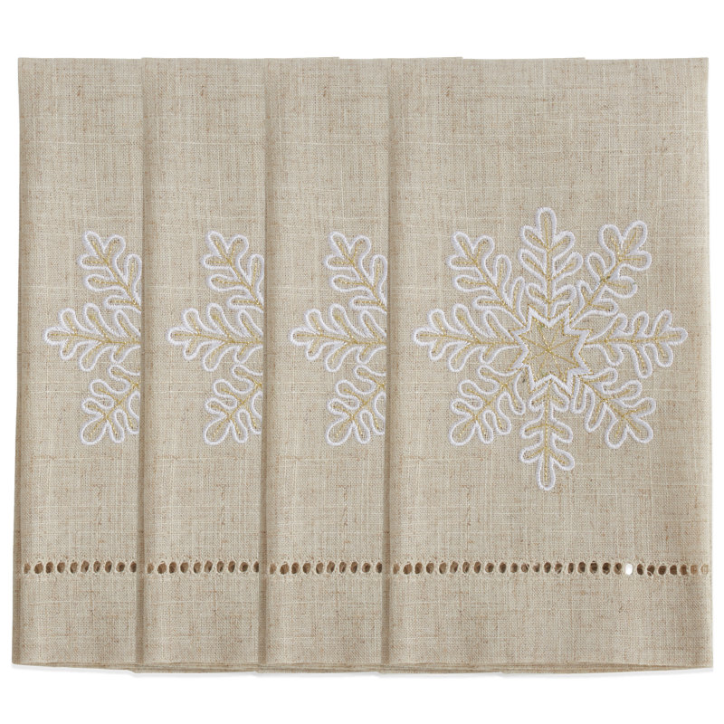 Embroidered Tea Towel Kitchen Towel