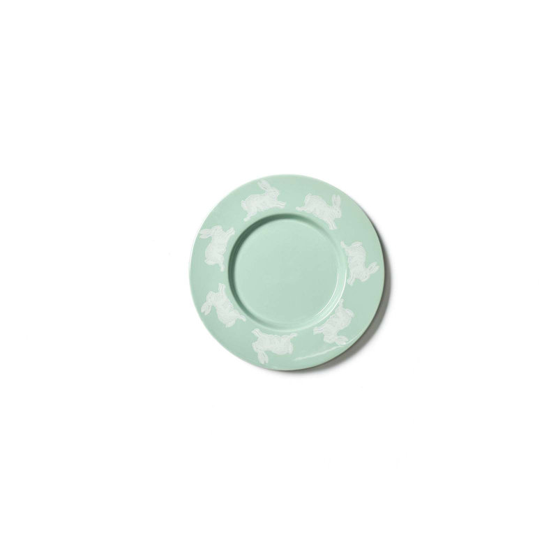 Speckled Rabbit Rimmed 8 Salad Plate Sage