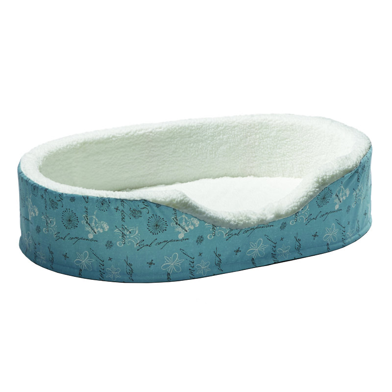 Lit gigogne orthopédique MidTest, Bleu, L 36 po x P 24,75 po x H 8,75 po