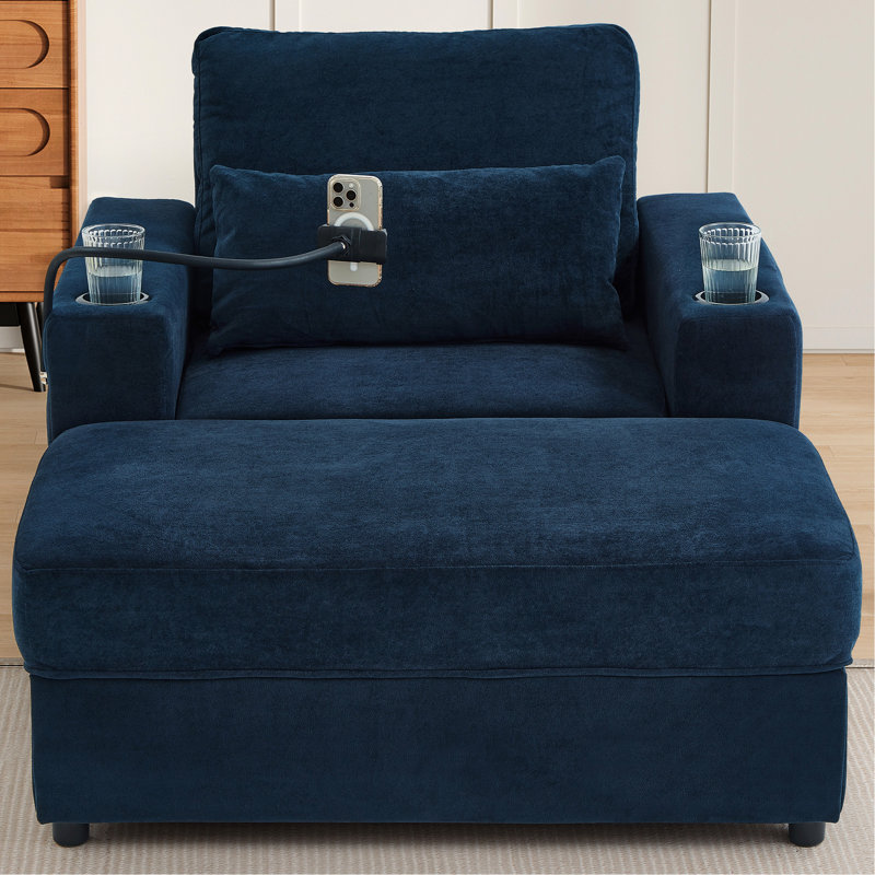 Fauteuil Blue, Bleu