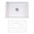 Marisol 27 " L Single Bowl Fireclay Kitchen Sink