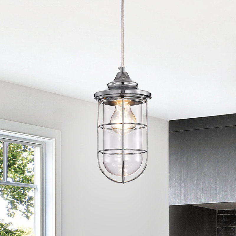 Luminaire suspendu 1 lumières teadrop single Pequoig