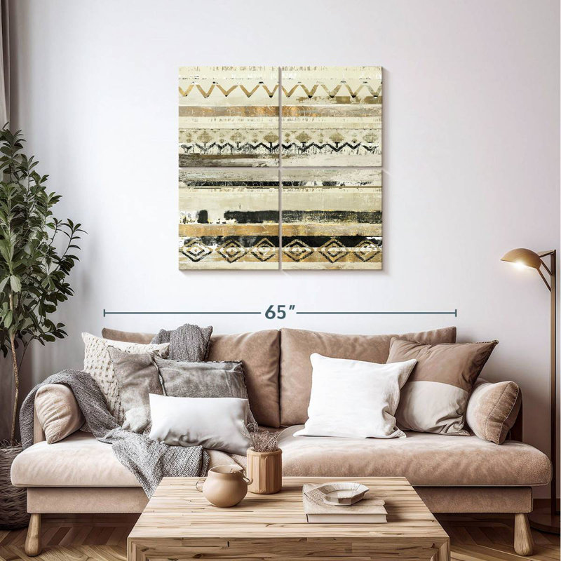 Kerner African Patchwork, 38'' H x 38'' W