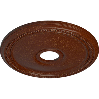 Médaillon de plafond H 18 po x l 18 po x P 1,125 po Diane