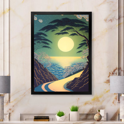 «Walking Towards The Full Moon Mountain IV», reproduction sur toile