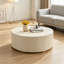 Table basse ronde avec base robuste-130091366