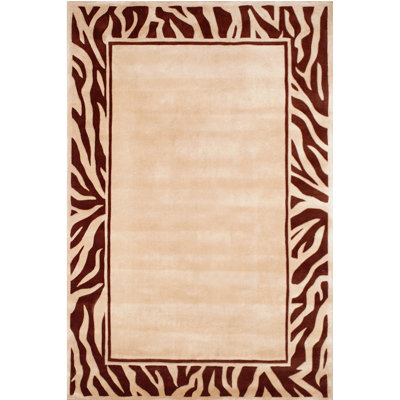 Casual Contemporary Wool Indoor Rug