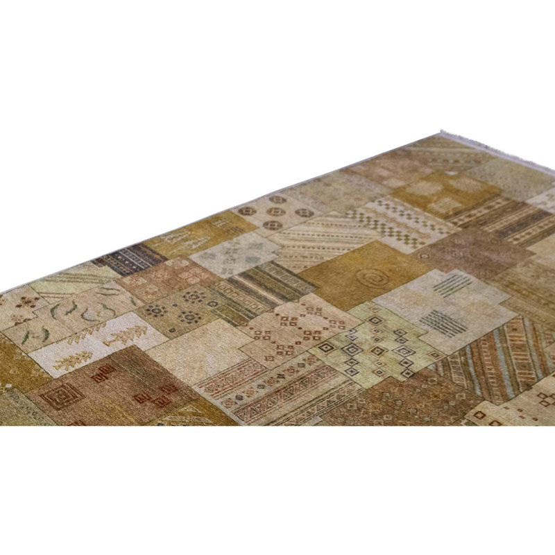 Hand Woven Wool Abstract Area Rug