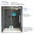 Madeline frameless sliding shower door, 5/16 in. frost glass, 56-60 in. w x 60 in. h, right install-69322831
