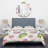 Coastal Polyester Floral Duvet Cover-40701768