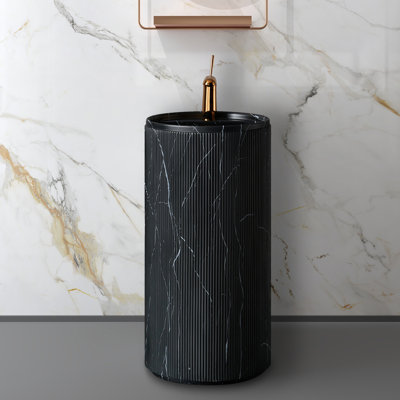 Lavabo de salle de bain 34 po