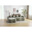 L-Shape Sectional Sofa with Curved Chaise-111842190