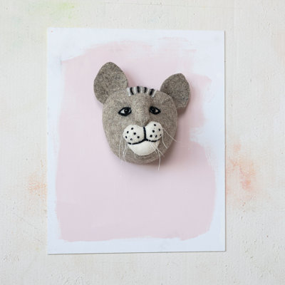 Handmade Animals Wall Decor on Wool / Felt