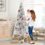Jabril Lighted Artificial Christmas Tree-577988655