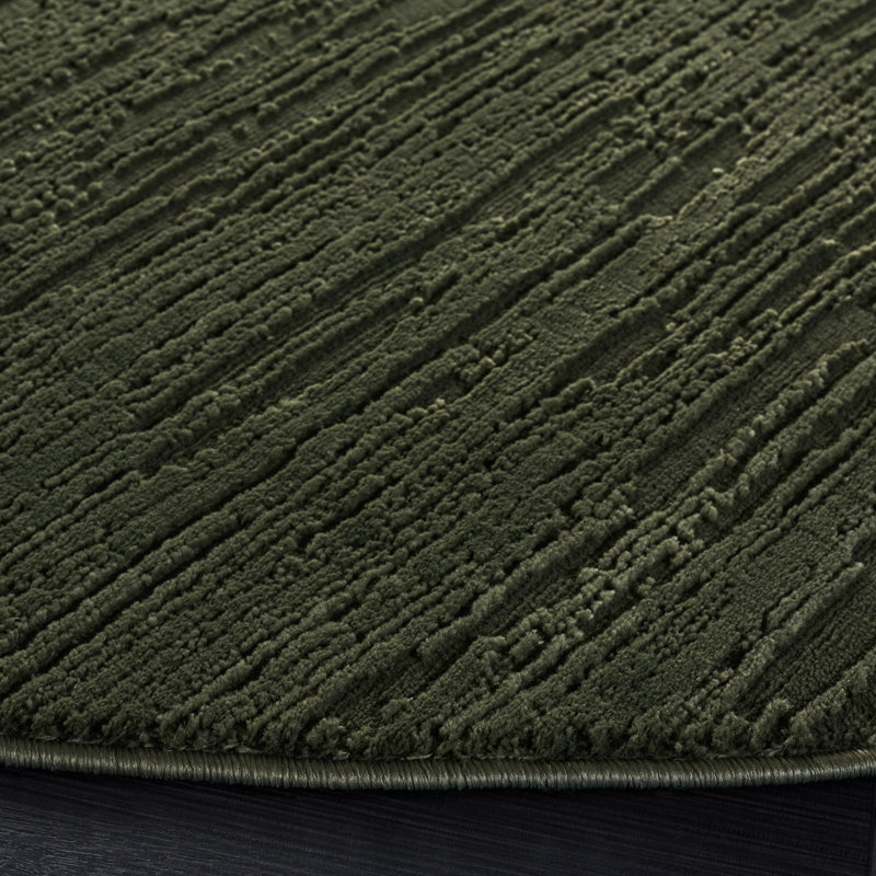Revive Performance Solid Color Indoor Rug, 6'-7" x 6'-7" Round