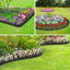 5cm H x 1000cm W Plastic Lawn Edging