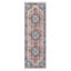 Tapis oriental gris / noir en chenille tissé à la machine-1697902202