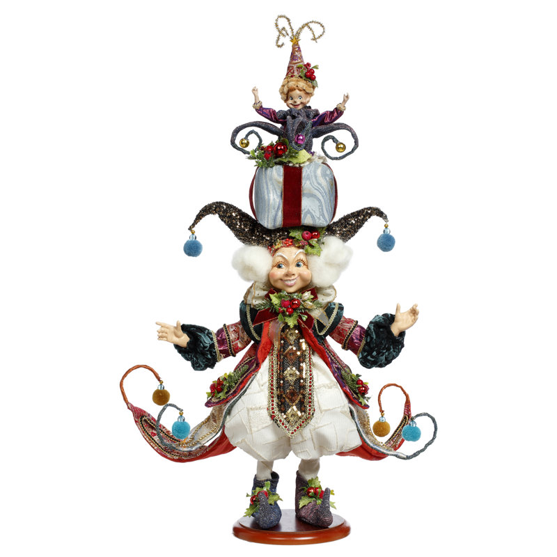 Elf With Gift - 24 Inches