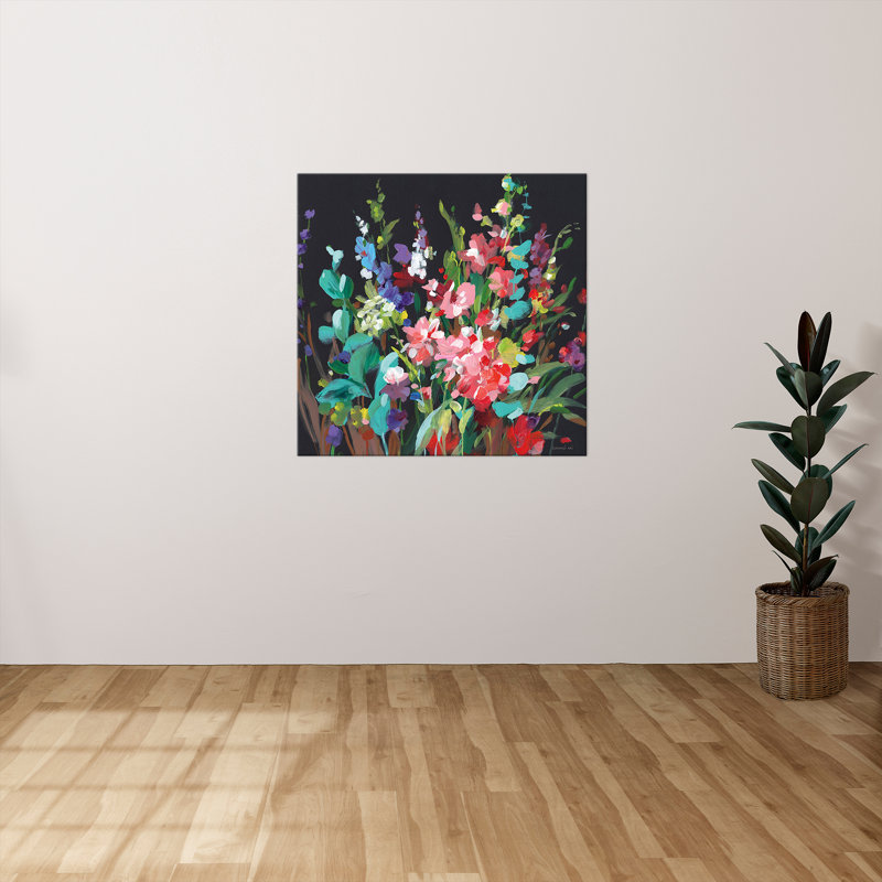 «Brightness Flowering» par Danhui Nai, reproduction sur toile, H 18 po x l 18 po