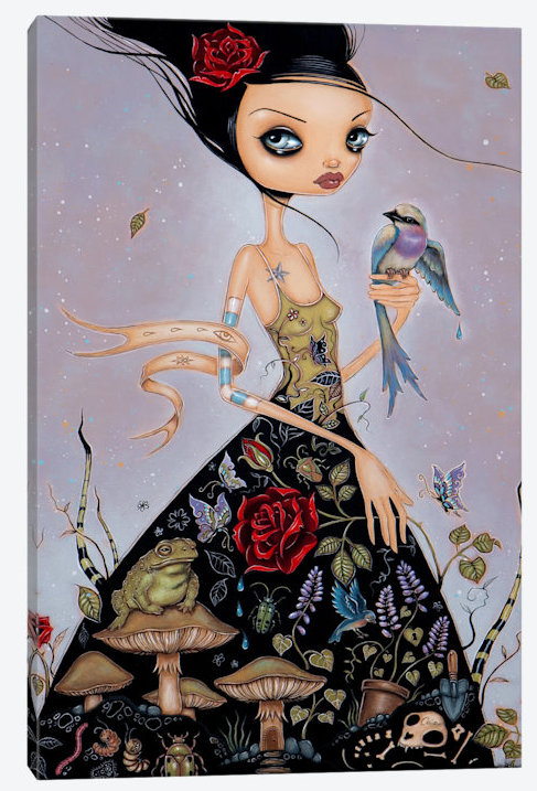 « catharsis », reproduction d’art sur toile tendue, H 18 po x l 12 po x P 1,5 po, Toile tendue, Pas de tapis