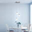 Luminaire suspendu 3 lumières DEL Atkin