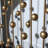 Modern Console Table with Gold Accent
