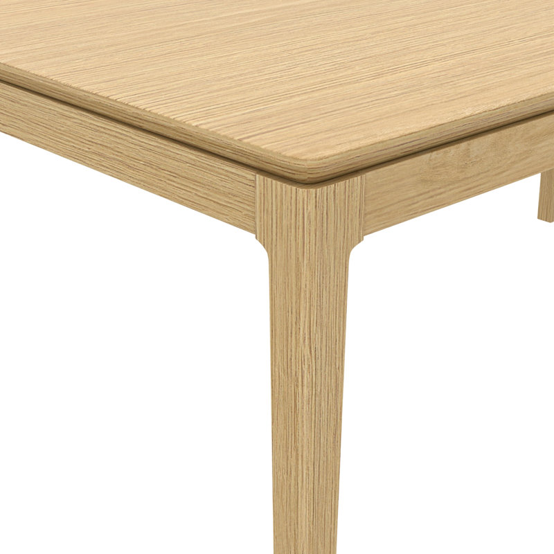 Table de salle à manger Rise, Chêne clair