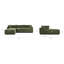 Canapé-lit modulaire en tissu avec rangement Funke-672791931-672791929
