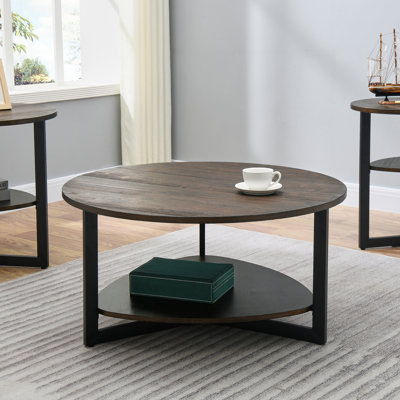 Table basse à 3 pieds avec rangement