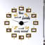 Horloge murale surdimensionnée 52,6 po Rowana