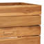 Raised Bed 150x40x72 cm Recycled Teak Wood and Steel-2011145015