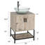 Ensemble de meuble-lavabo simple 24 po Vondal-929607095