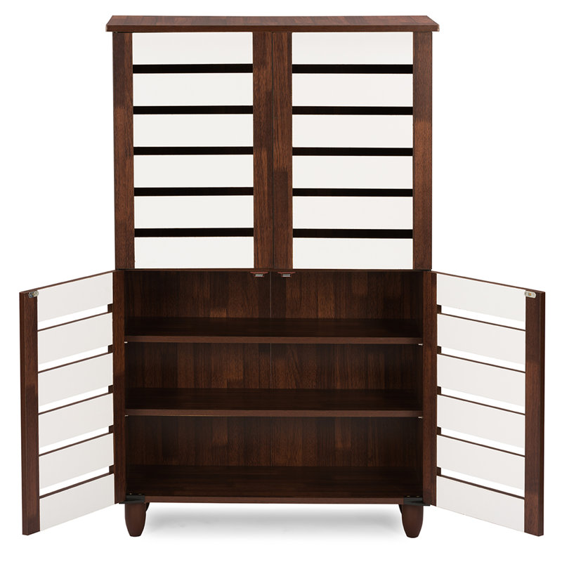 18 Pair Shoe Storage Cabinet