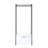 Fiona Wood and Metal Walk-in Closet with One Drawer