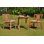Osborne Outdoor 3 - Piece Teak Bistro Set