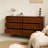 Geometric Carving Buffet Table