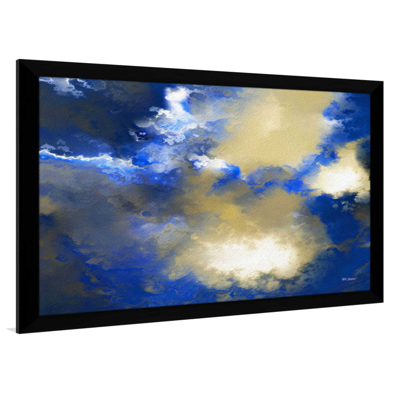 «Psalm 23: 4 You Comfort Me» par Mark Lawrence - impression, H 21,5 po x l 27,5 po x P 0,75 po, Cadre noir