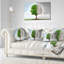 Coussin décoratif imprimé humain - Emotion abstraite