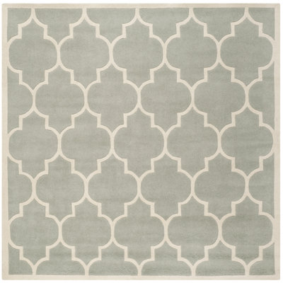 Carolene Hand Tufted Wool Geometric Rug